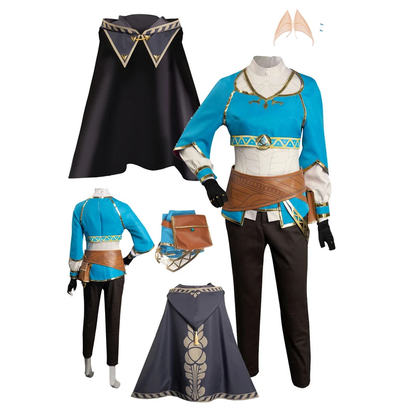Princess Link Cosplay Jubah Ab - Anime Cosplay Link ulasan dan harga