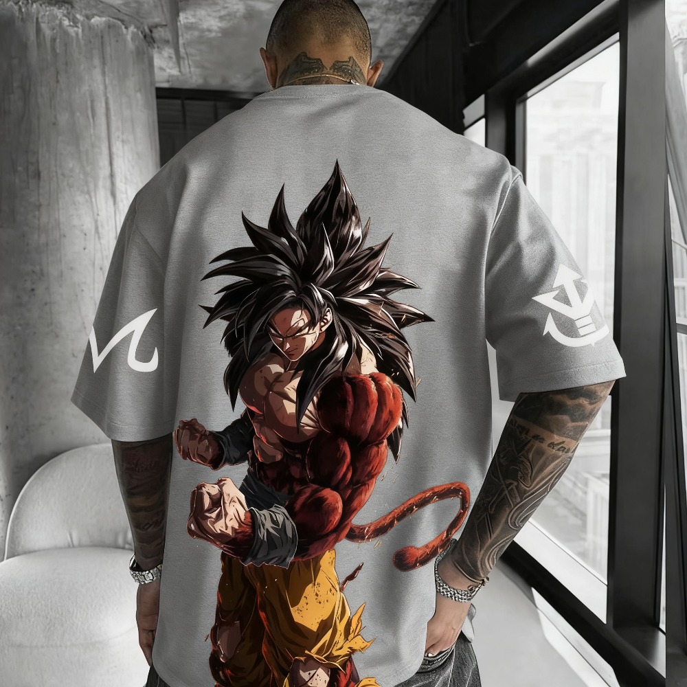 Kaos Dragon Ball Anime Super S - Dragon Ball Saiyan Armor ulasan dan harga