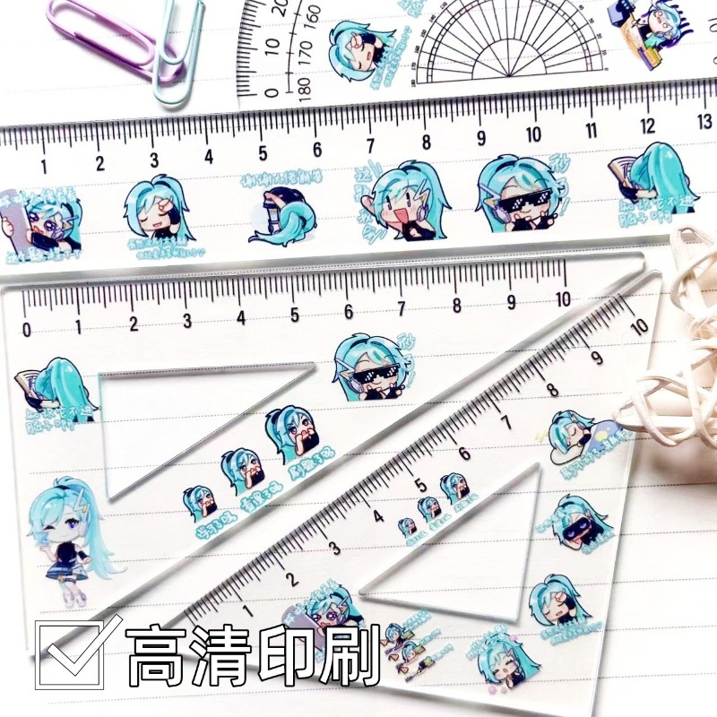 Penggaris gambar skala siswa k - Cosplay Anime N ulasan dan harga