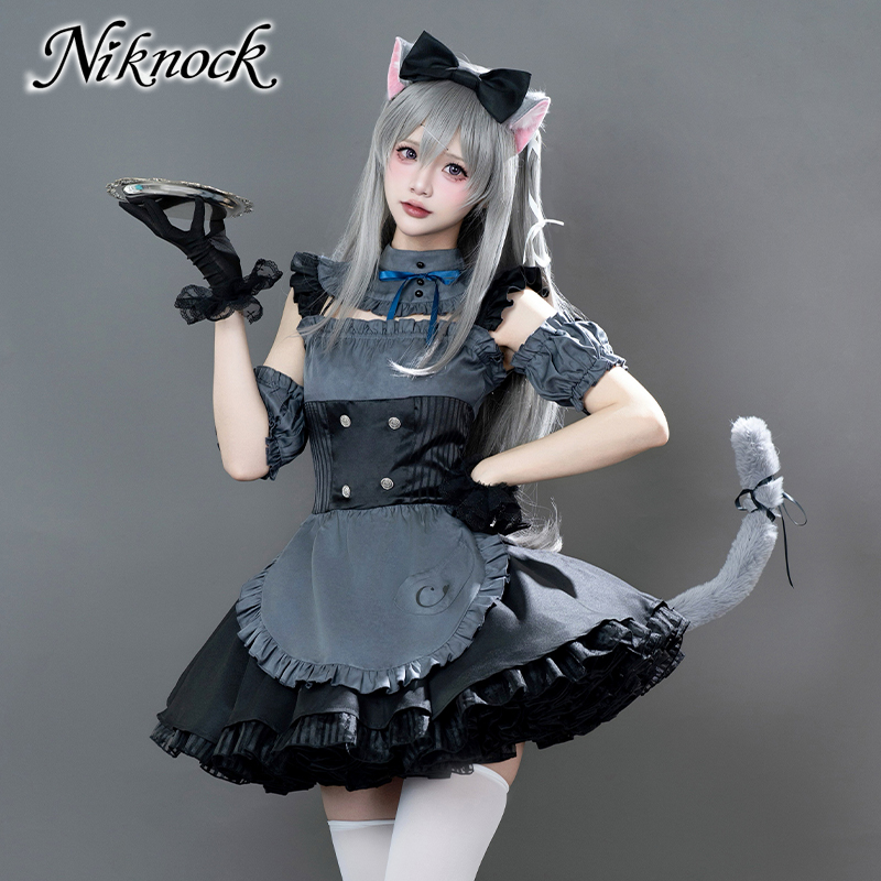 Kostum Cosplay KEMOMIMI Advent - Anime Cosplay Maid ulasan dan harga