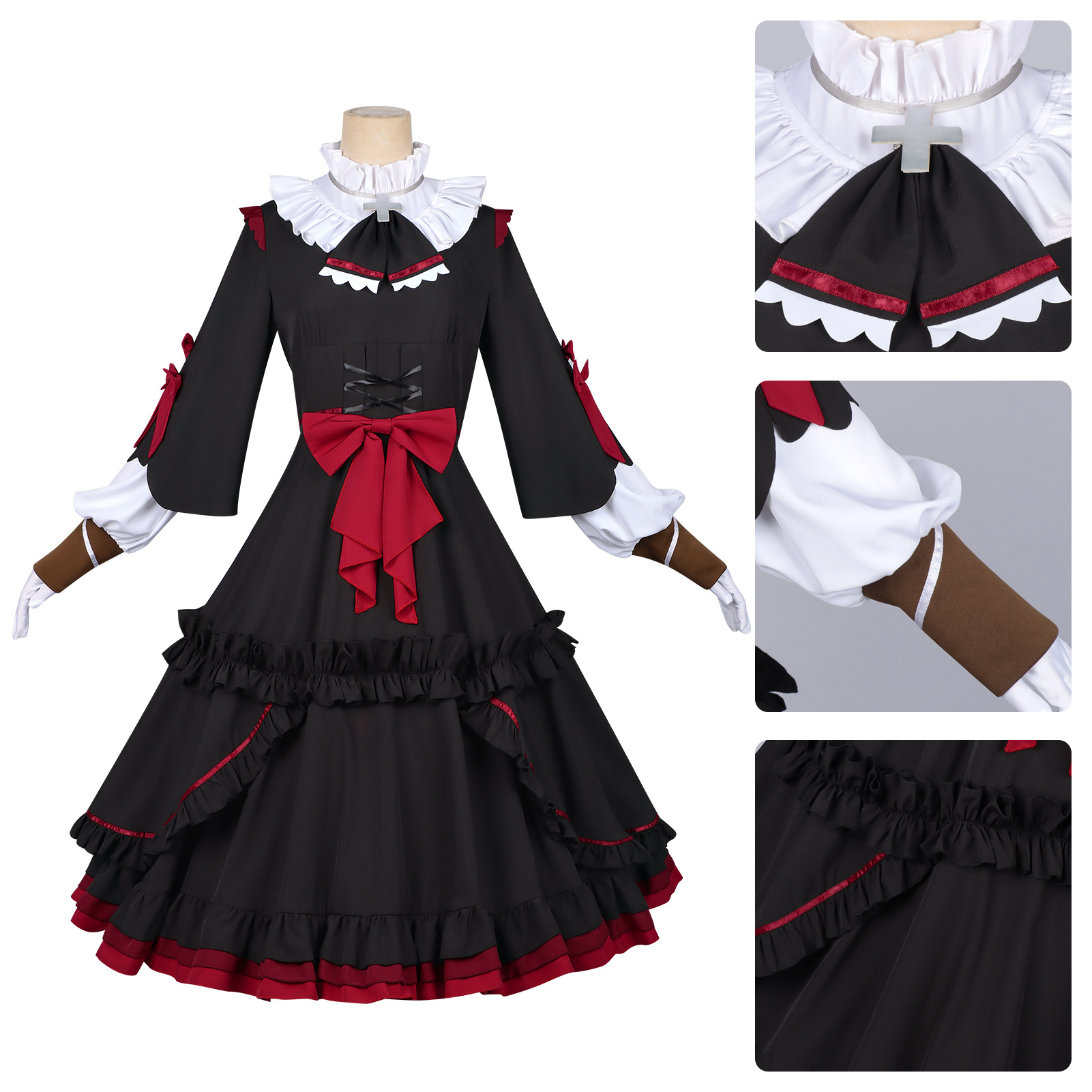 Kostum Cosplay Anime Needy Gir - Anime Cosplay Black Girl ulasan dan harga
