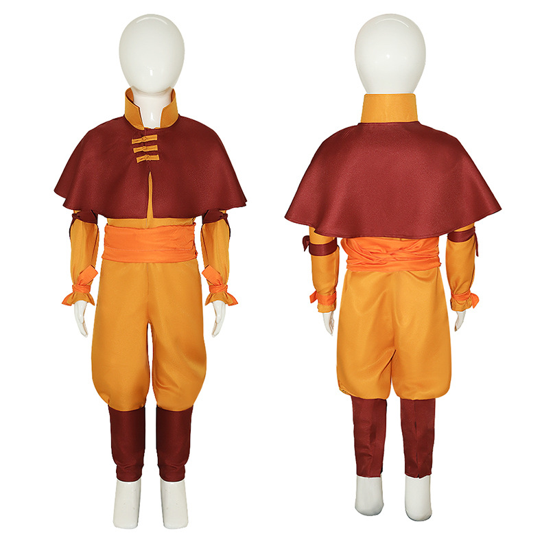 Kostum Cosplay Aang Katara Set - Anime Cosplay Netflix ulasan dan harga
