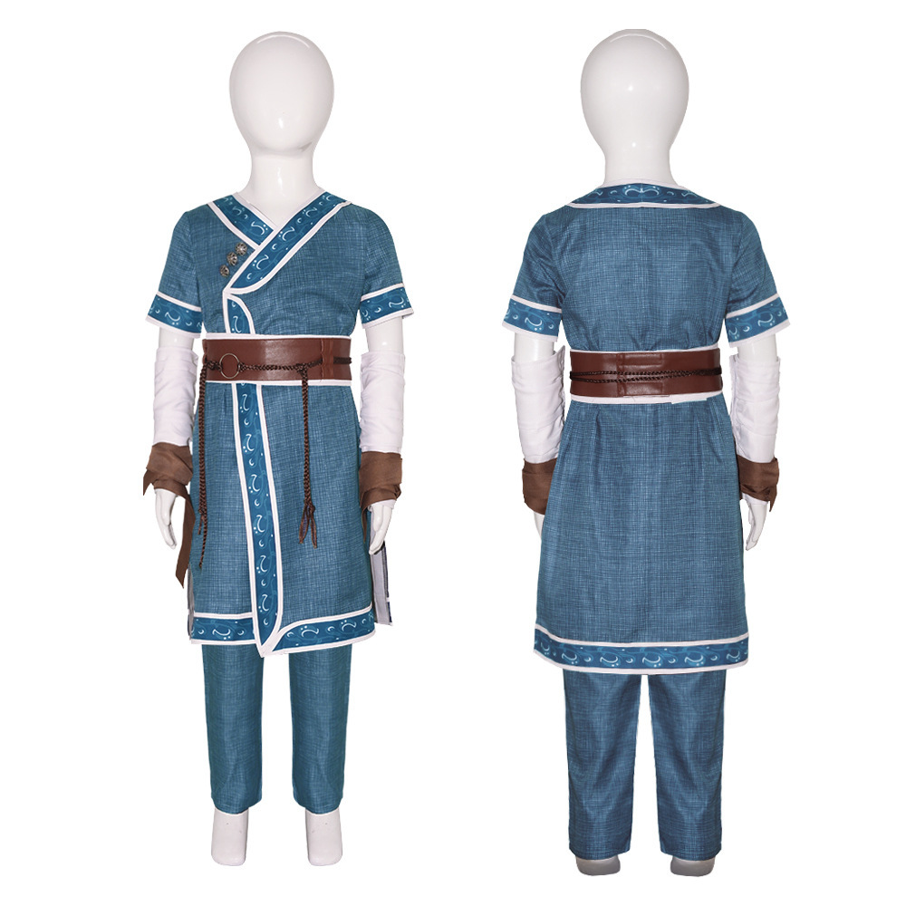 Kostum Cosplay Aang Katara Set - Anime Cosplay Netflix ulasan dan harga