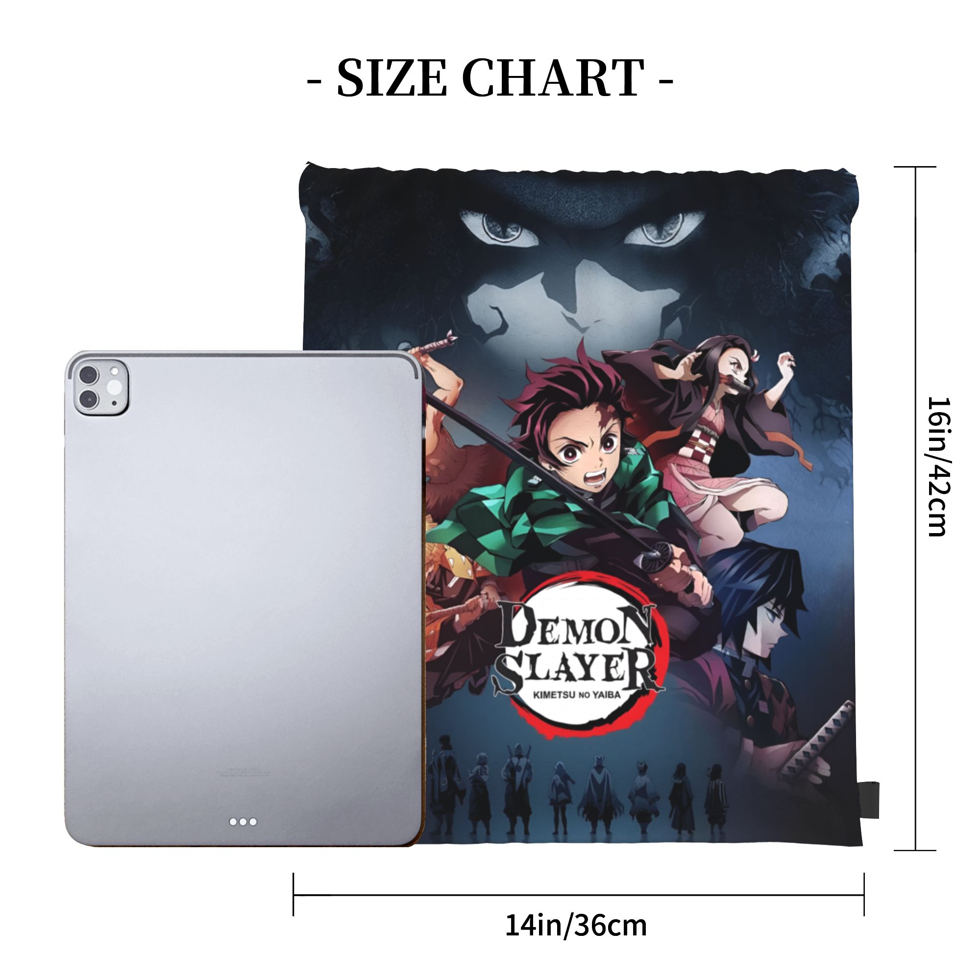 Ransel Serut D-Demons Slayers  - Anime Cosplay Shop ulasan dan harga