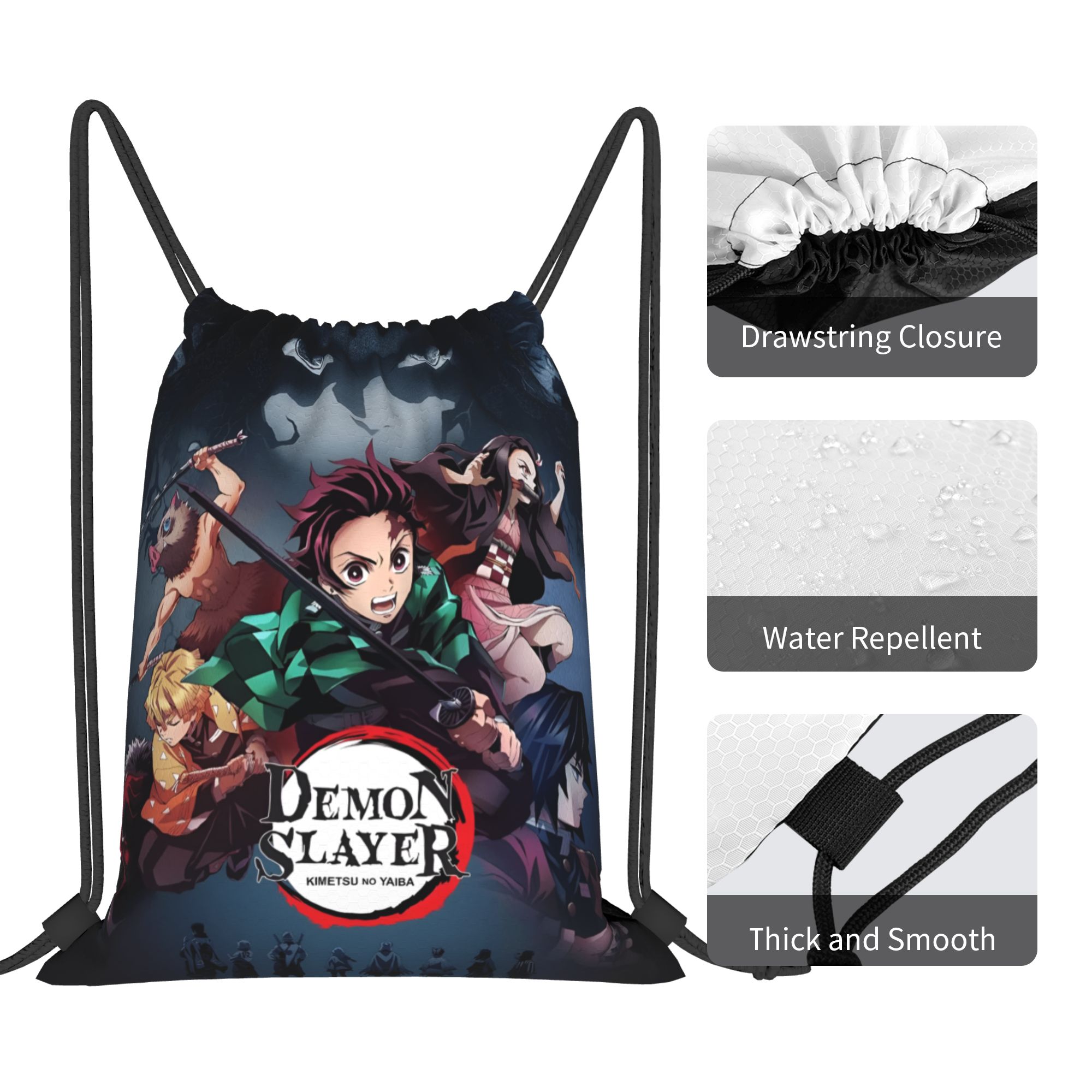 Ransel Serut D-Demons Slayers  - Anime Cosplay Shop ulasan dan harga