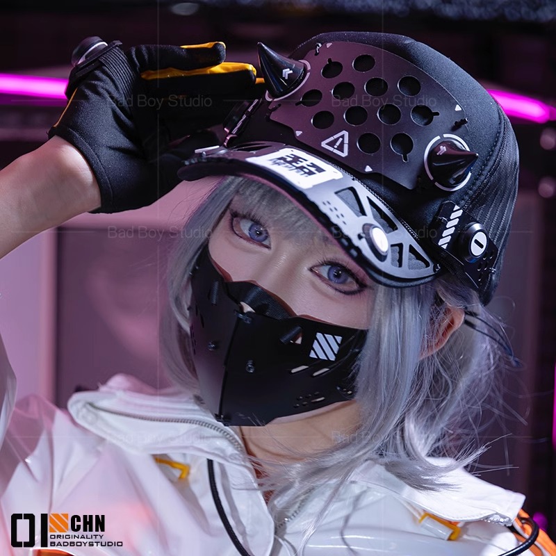 Aksesori Masker Cosplay Cyberp - Anime Cosplay Armor ulasan dan harga