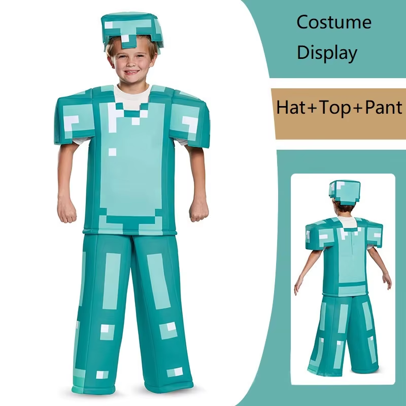 Kostum Cosplay Steve Karakter  - Anime Cosplay Armor ulasan dan harga