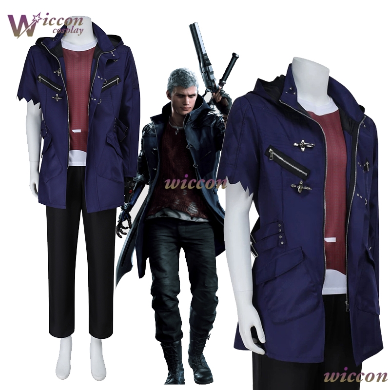 Kostum Cosplay Game DMC 5 Nero - Cosplay Anime N ulasan dan harga