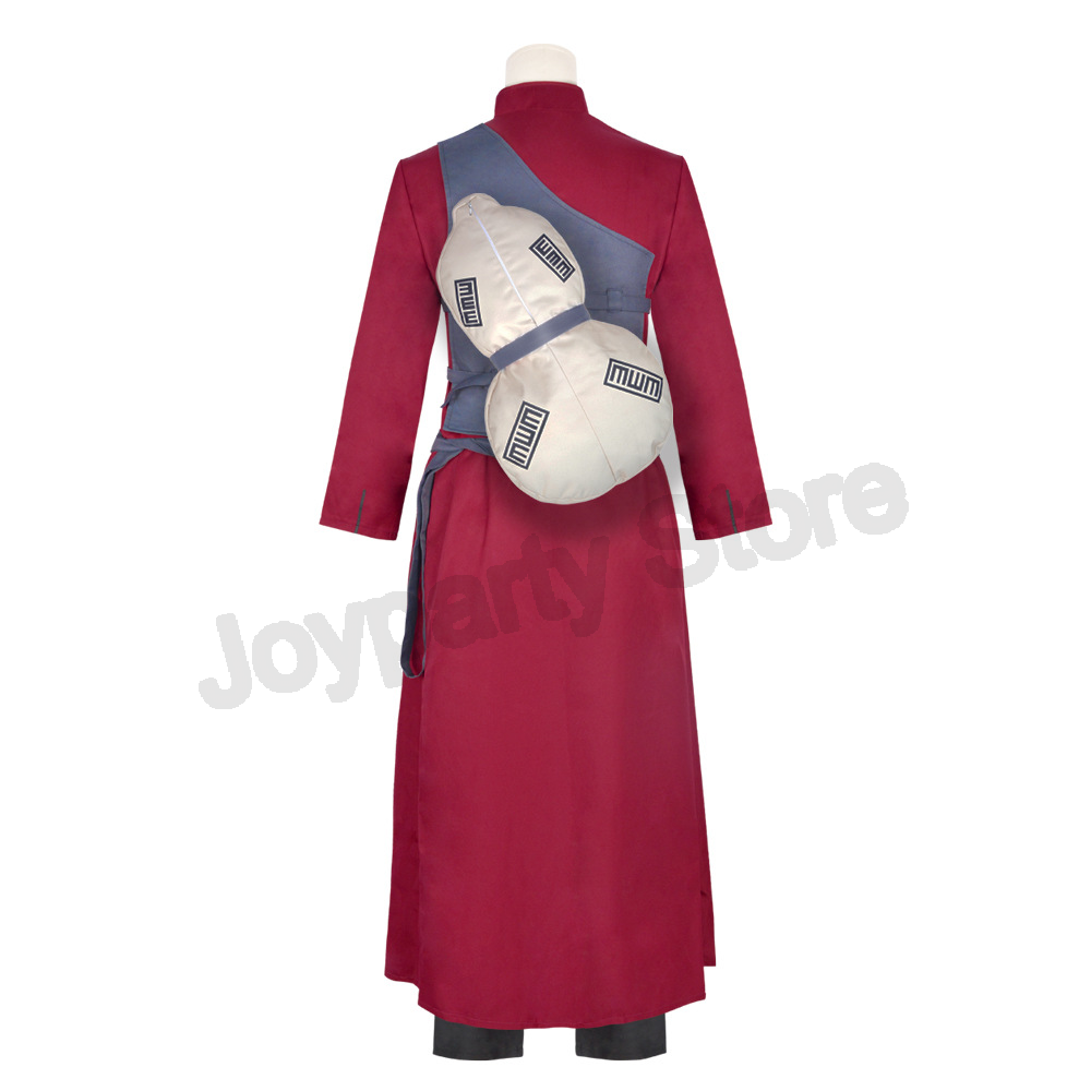 Gaara Cosplay Kostum Pasir Lim - Anime Cosplay Ninja ulasan dan harga
